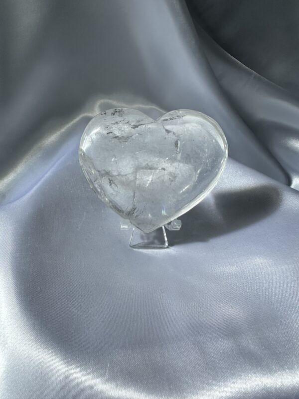 Clear Quartz Heart
