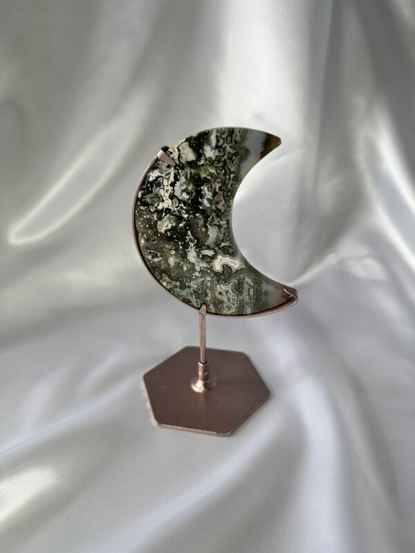 Green River Jasper Moon On Stand