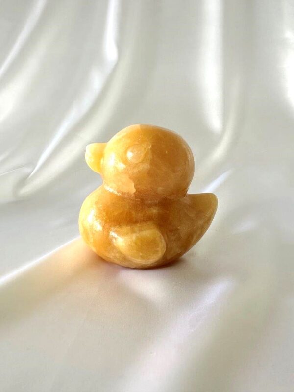 Orange Calcite Duck