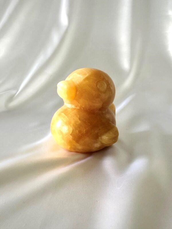 Orange Calcite Duck