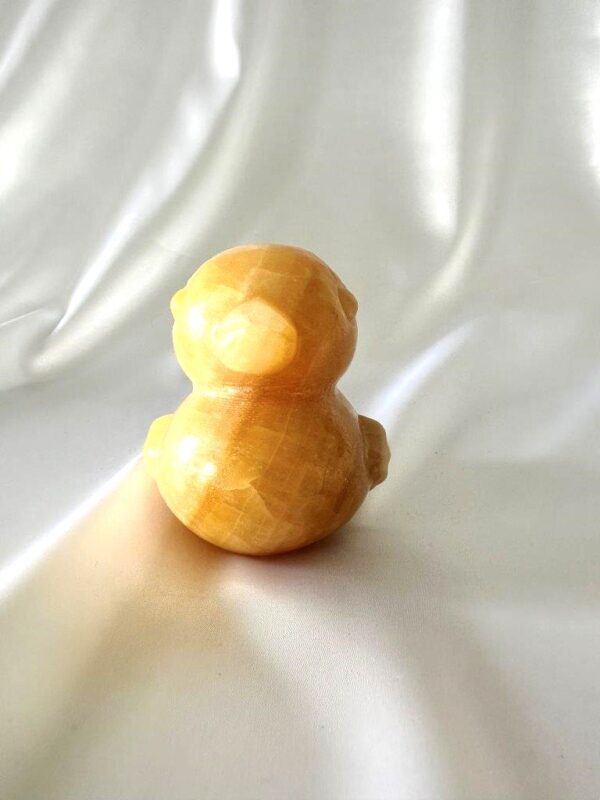 Orange Calcite Duck