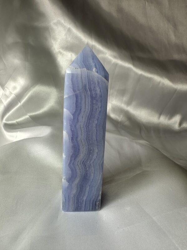 Blue Lace Agate Tower E