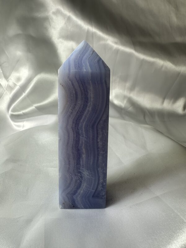 Blue Lace Agate Tower F
