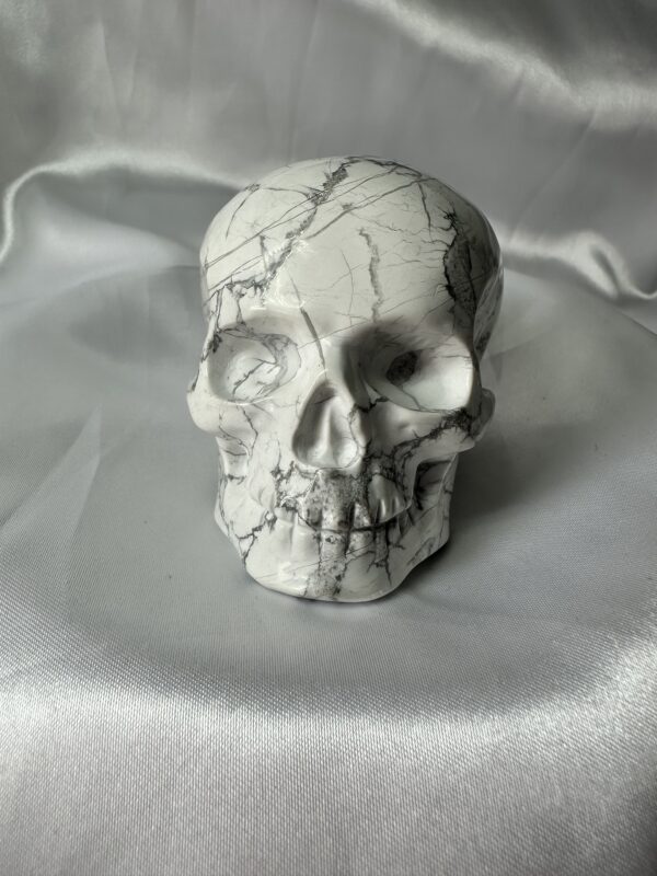 Howlite Skull B