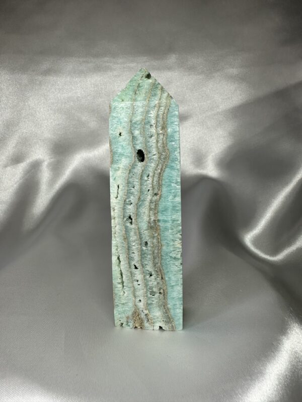 Blue Aragonite Tower A